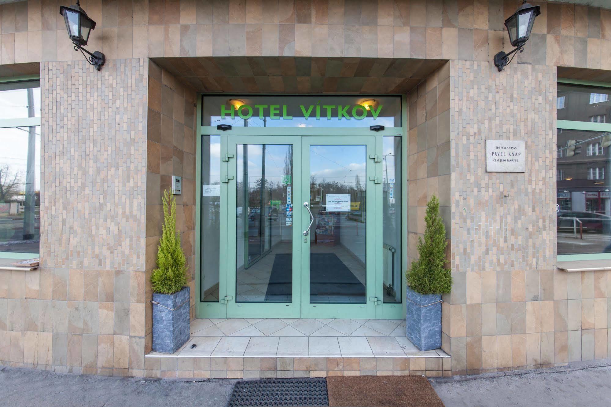 Hotel Vitkov 프라하 외부 사진